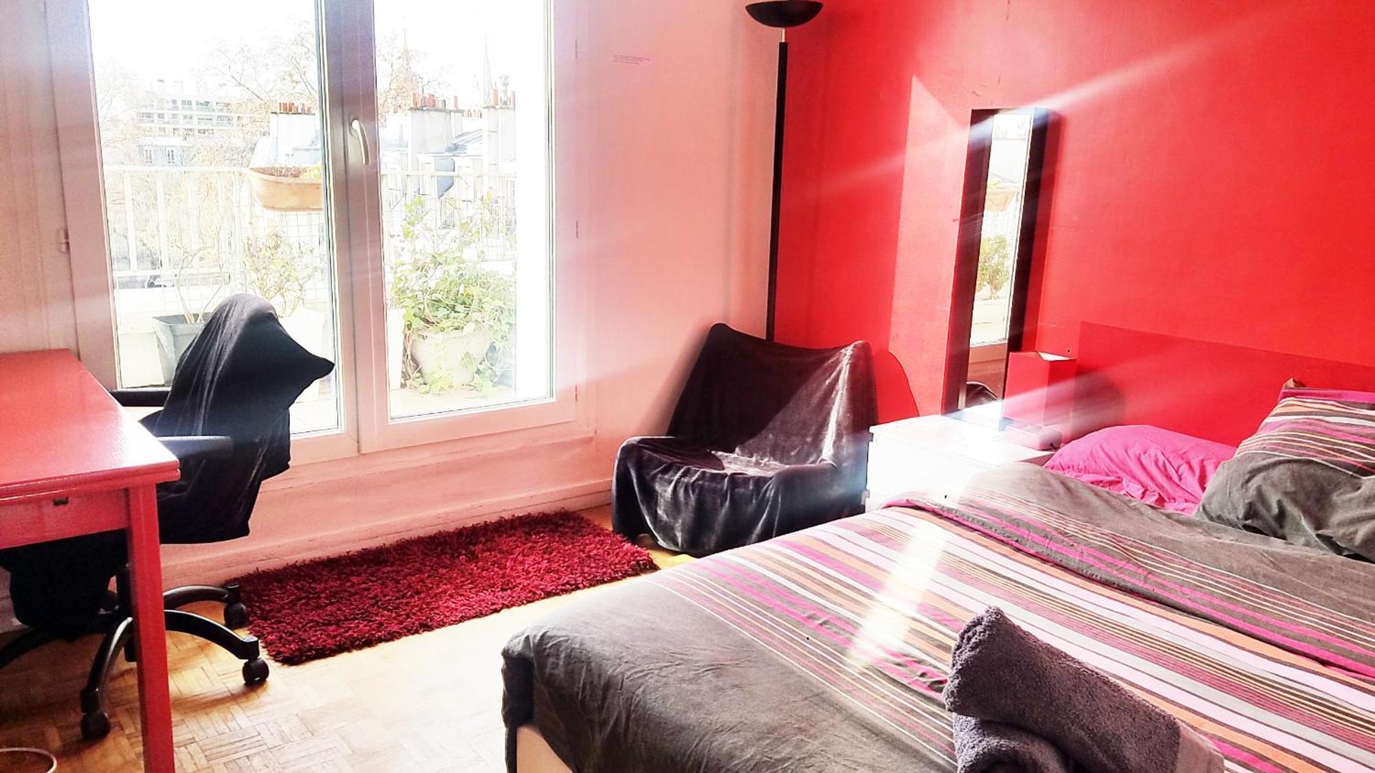 Accommodatie bij particulieren King Bedroom And Terrace In Center, Shared Bathroom